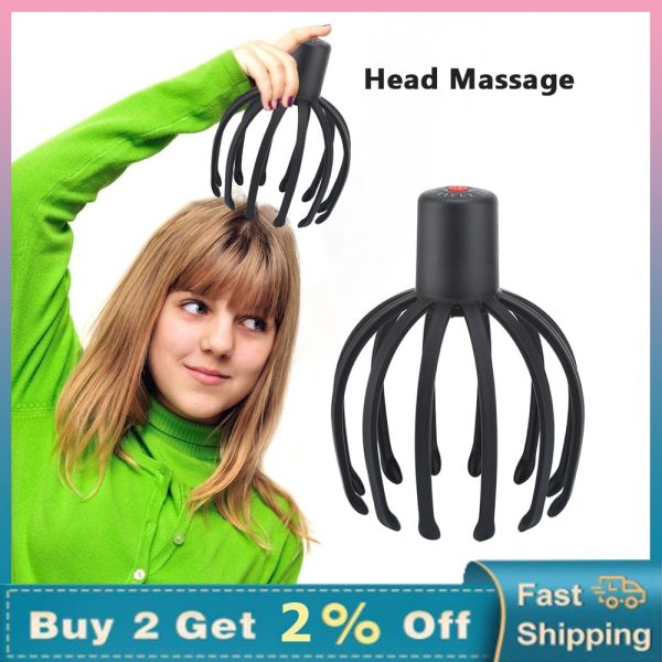 Vibrating head massager